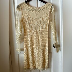 NWT 1920’s flapper style beaded dress, large